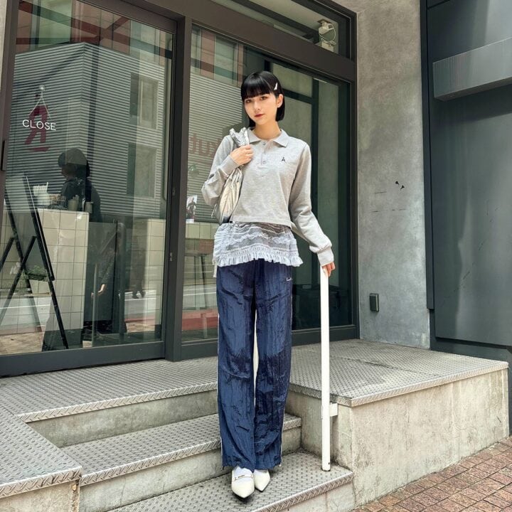 【SNAP】ワンポイントロゴやラインでしゃれ見え！mioさん