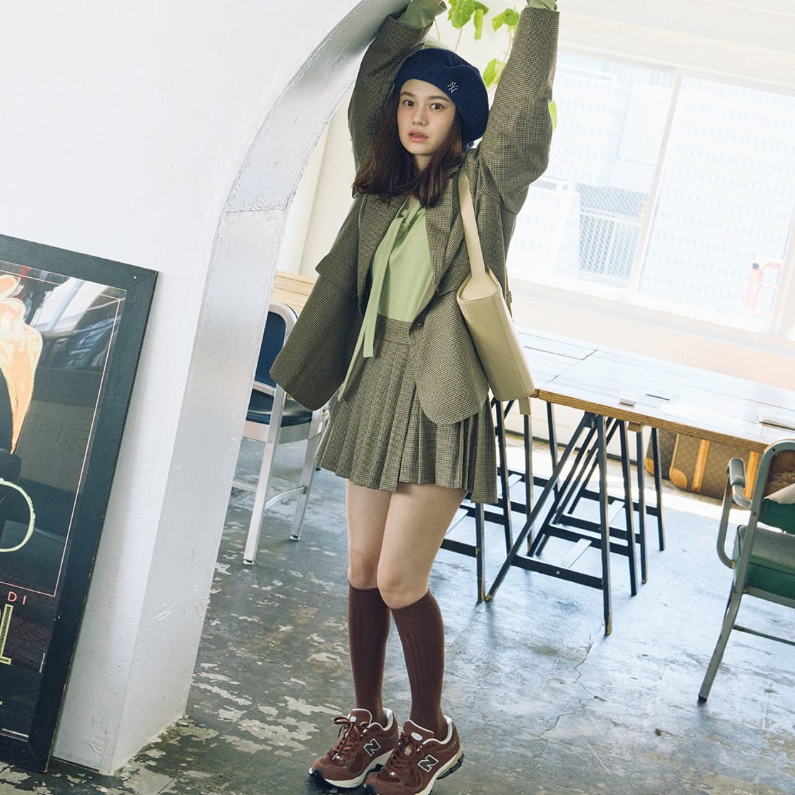 スニーカー】スタイリスト福田さんに聞く！注目ワード【ブラウン編