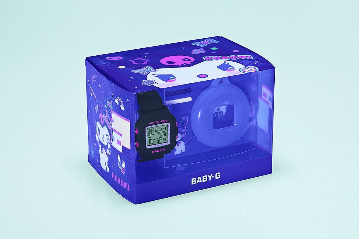 BABY-G】30周年アンバサダー「クロミ」とのコラボウォッチ【発売中