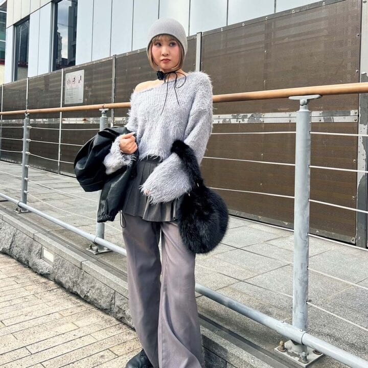 【SNAP】スカートレイヤードでおしゃれ度UP！アラッキーさん