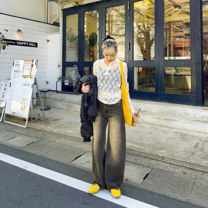 【SNAP】ガムラバーが半透明！アディダスのバミューダがお気に入り♡吉野愛理さん