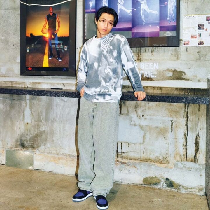 【SNAP】グレーのトップス＆ボトムで大人っぽく！狩野豪丸さん