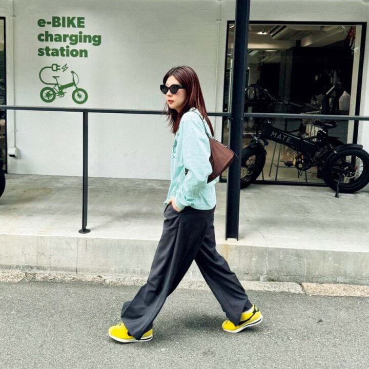 【SNAP】ライトグリーン×イエローで春らしく！安座名瑛さん