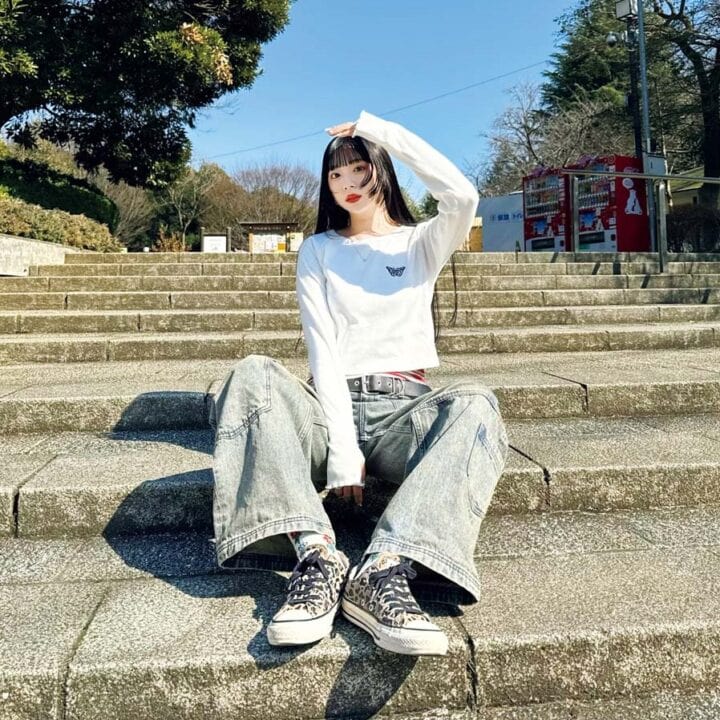 【SNAP】オールスターはサイズ大きめがこだわり♡YURIさん