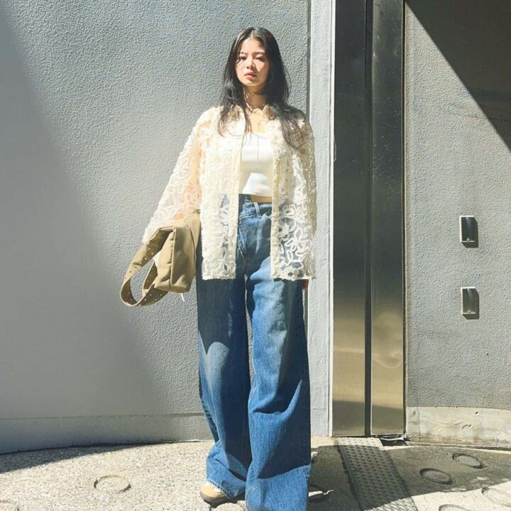 【SNAP】淡いワントーンで統一した春コーデ♡大谷愛加さん