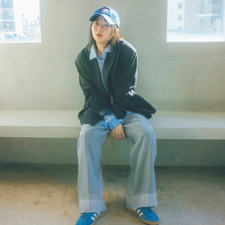 【りこめい】畑芽育と莉子がNAVI♡春の新作スニーカー②【adidasOriginals】