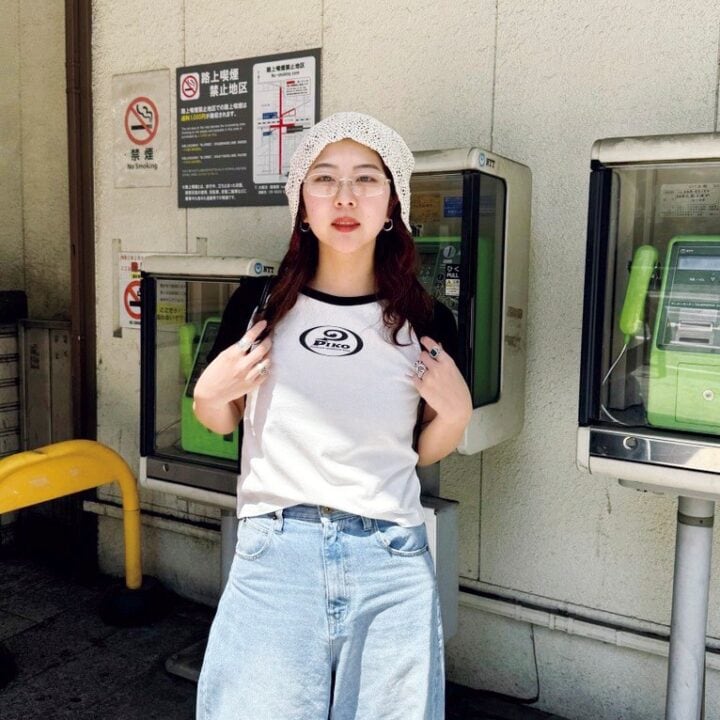 【SNAP】コンパクトなサイズがお気に入りのラグランT♡安座名瑛さん