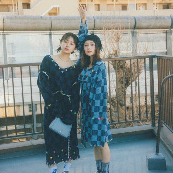 【りこめい】畑芽育と莉子がNAVI♡ソックス×スニーカー見本③