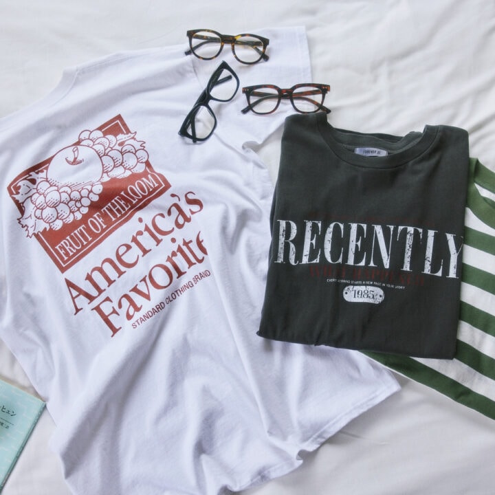 【ALL￥5,500以下】プチプラで見つけるTシャツとメガネ⑧【カタログ】