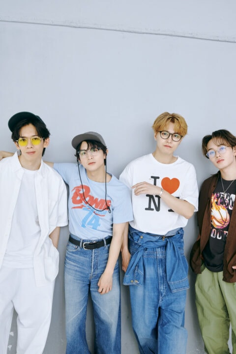 【超特急①】リョウガ＆タカシ＆マサヒロ＆ハルのTシャツ×メガネSNAP【タカシ「白をお貸しします」】