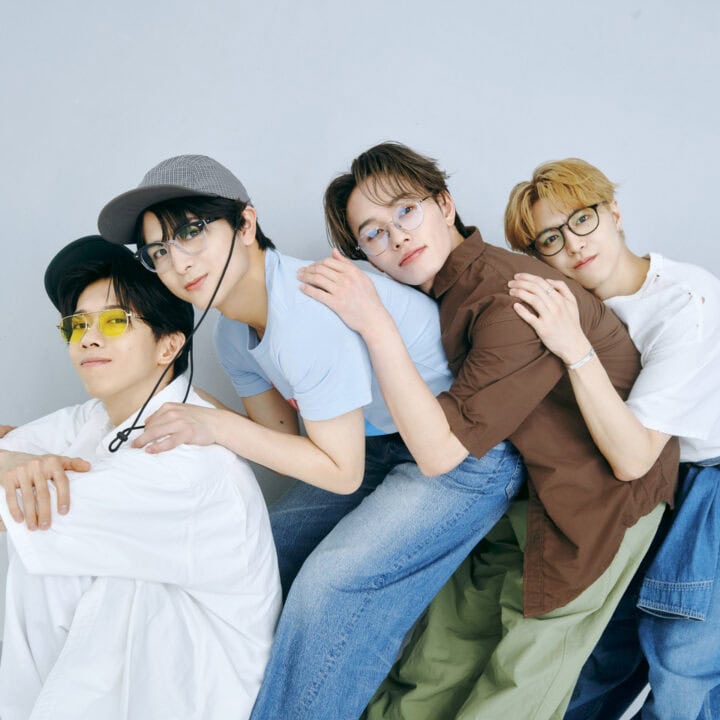 【超特急②】リョウガ＆タカシ＆マサヒロ＆ハルのTシャツ×メガネSNAP【リョウガ「装飾品をつけたい」】