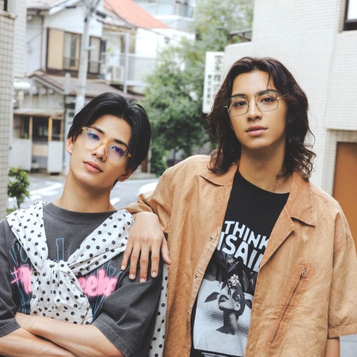 【PSYCHICFEVER】小波津志＆WEESAのTシャツ×メガネSNAP【イサココ】