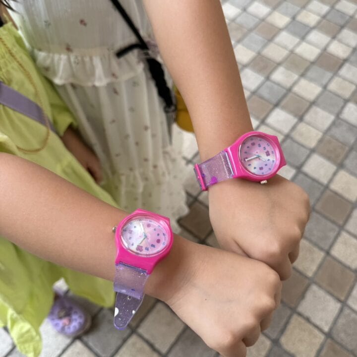 【しなこちゃんプロデュース】キラキラ☆クリアウォッチを使ってみた！【mini11月号増刊付録】