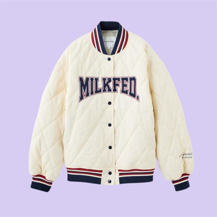 【10/10発売】ミルクフェドのスタジャン風ジャケット♡