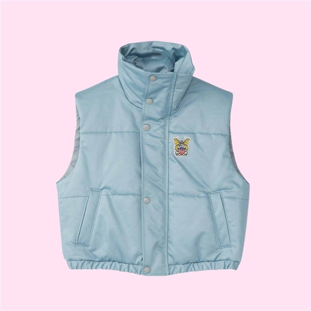 新品　ヒステリックグラマー　ベスト 10/10発売】ヒステリックグラマーのブルーベスト♡｜【公式】mini WEB