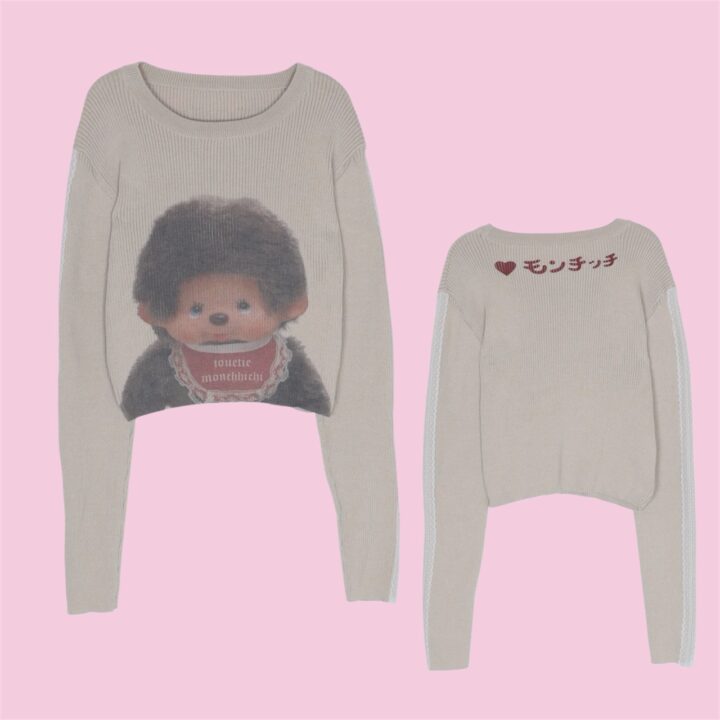 【11月上旬発売予定】ジュエティのモンチッチニット♡