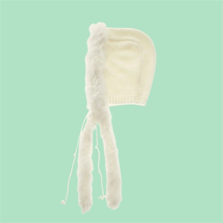 【12月中旬発売】エモダのニットフードキャップ♡