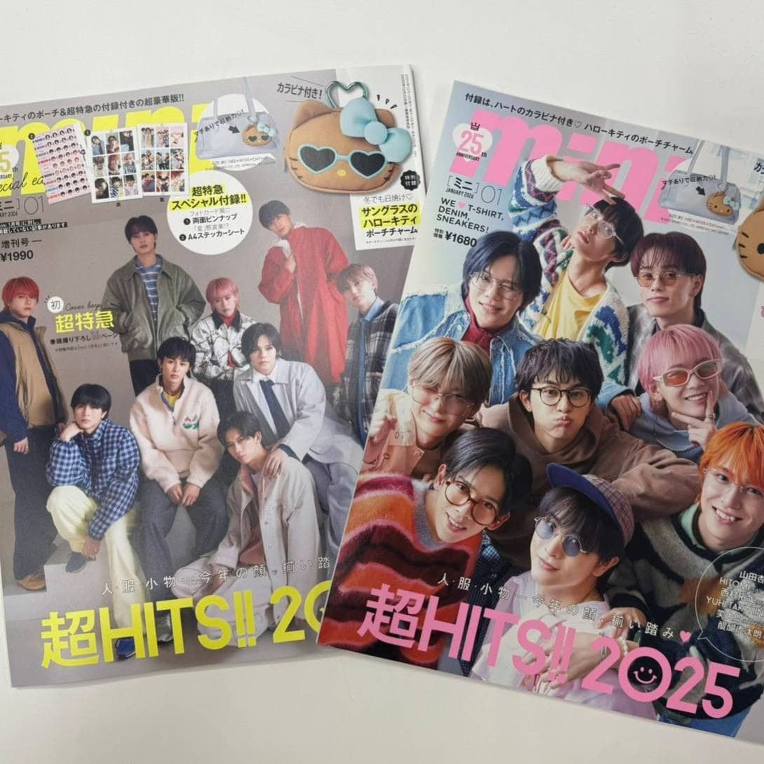 mini超特急号】表紙制作秘話【増刊号は早々に完売！】｜【公式】mini WEB