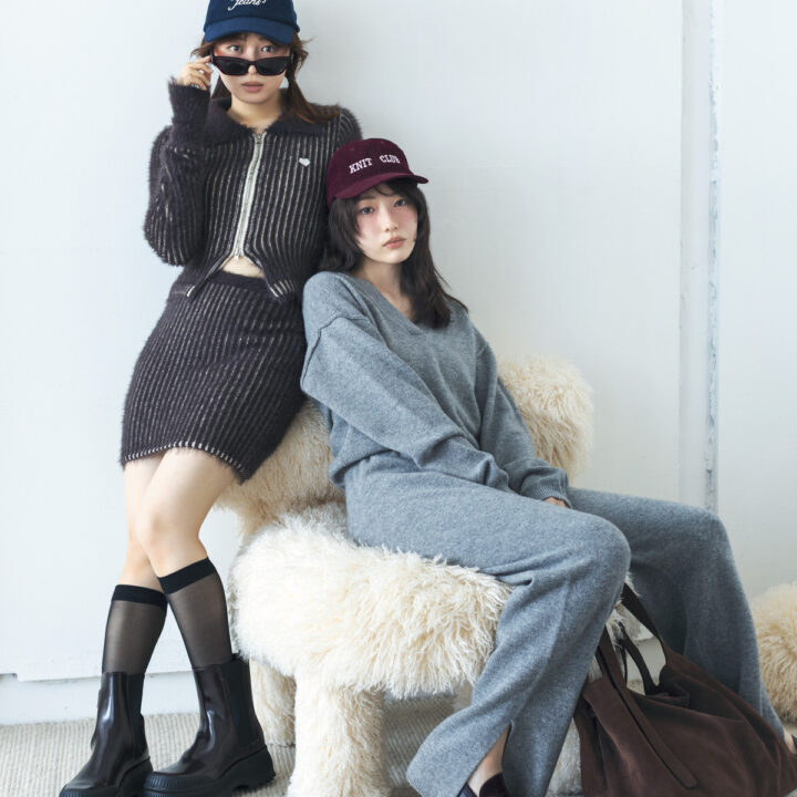 【NEWS③】盛れちゃう♡ニット&スウェット【つなぎ&セットアップ】