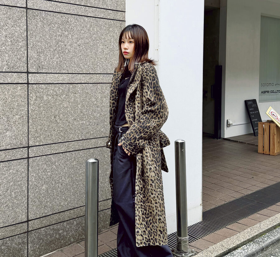 SNAP】写真映えするレオパード柄コート♡服部天音さん｜【公式】mini WEB