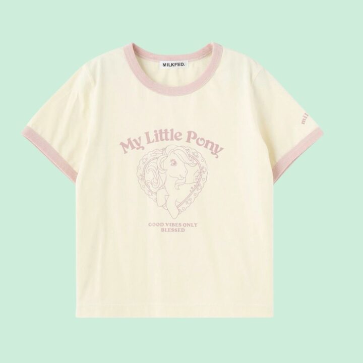 【2/13発売】マイリトルポニー×ミルクフェドのコラボT♡