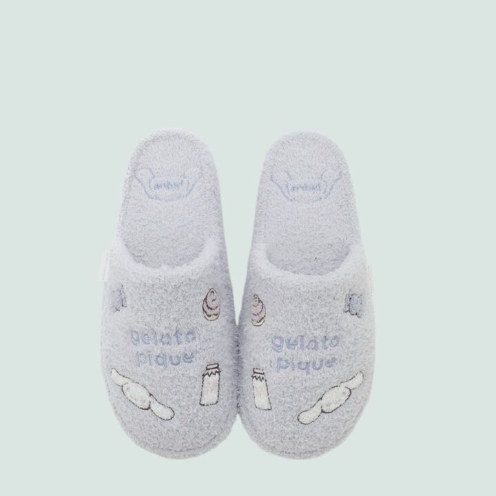 【3/6発売】サンリオハウスのふわもこシナモンルームシューズ♡