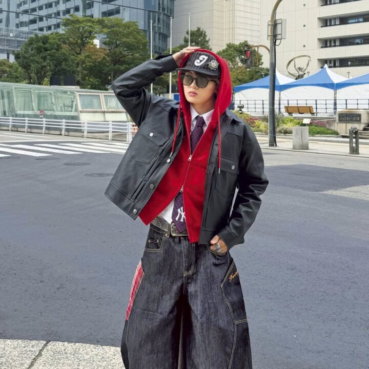 【SNAP】ストリートやY2Kスタイルにも合わせやすい万能デニム!Masakiさん