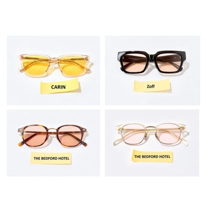 【スクエア】トレンドサングラスをマークせよ!②