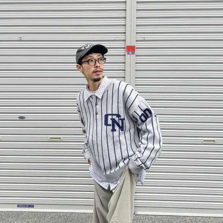 【SNAP】グレー×ブルーで爽やかコーデ!福島大さん