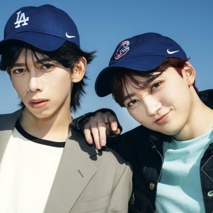 日本初上陸!NIKEMLBキャップmeets超特急リョウガ&ユーキ