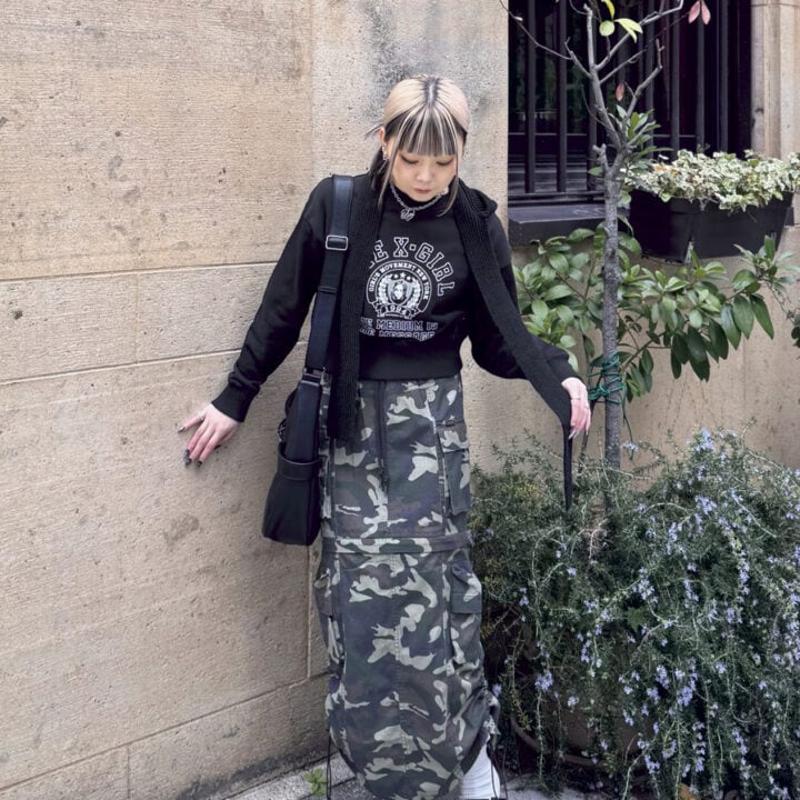 【SNAP】ストリート×ミリタリーのミックスコーデ♡サエピさん