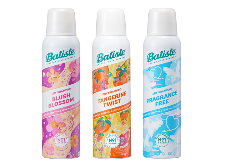 バティストドライシャンプーのラインナップ画像