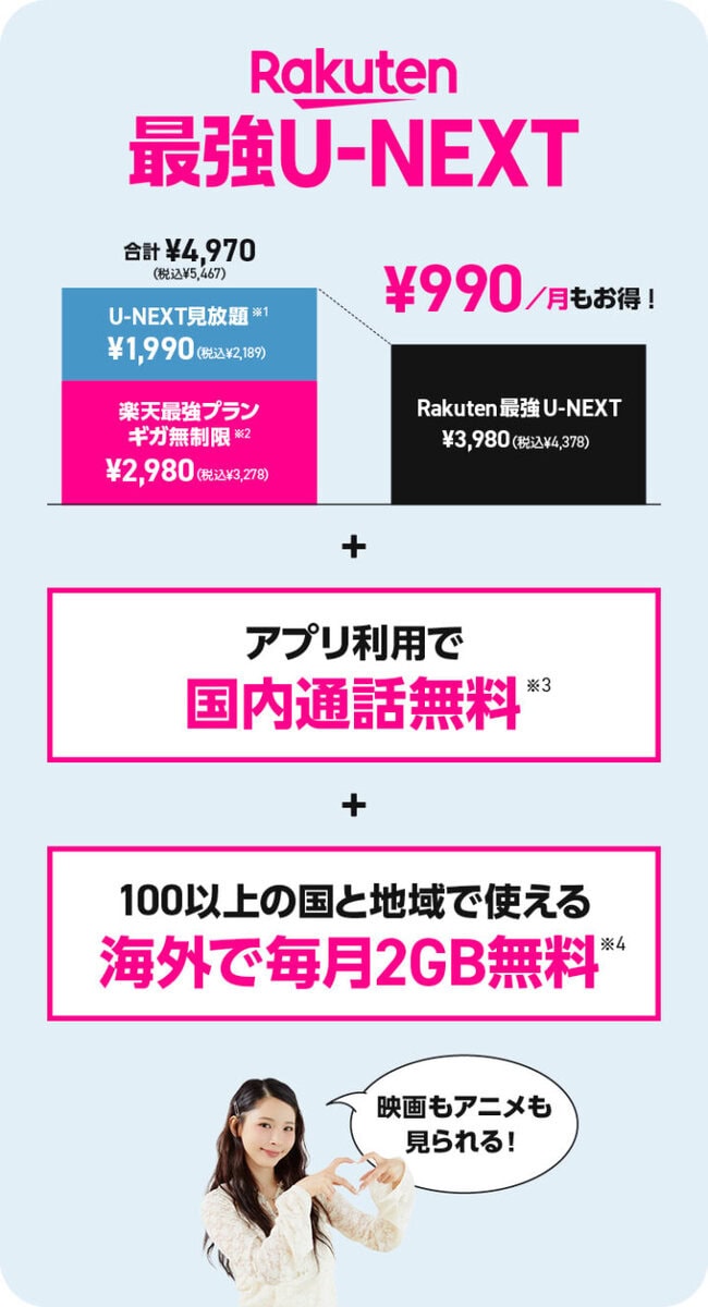 新生活は楽天モバイルで決まり♡ ネットも動画視聴も最強の2プランをチェック!モデルのミチちゃんが案内役