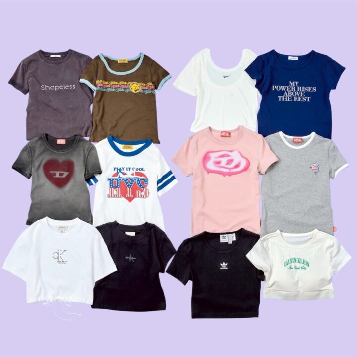 【ミニ＆タイトT】Tシャツ100♡【10～21】