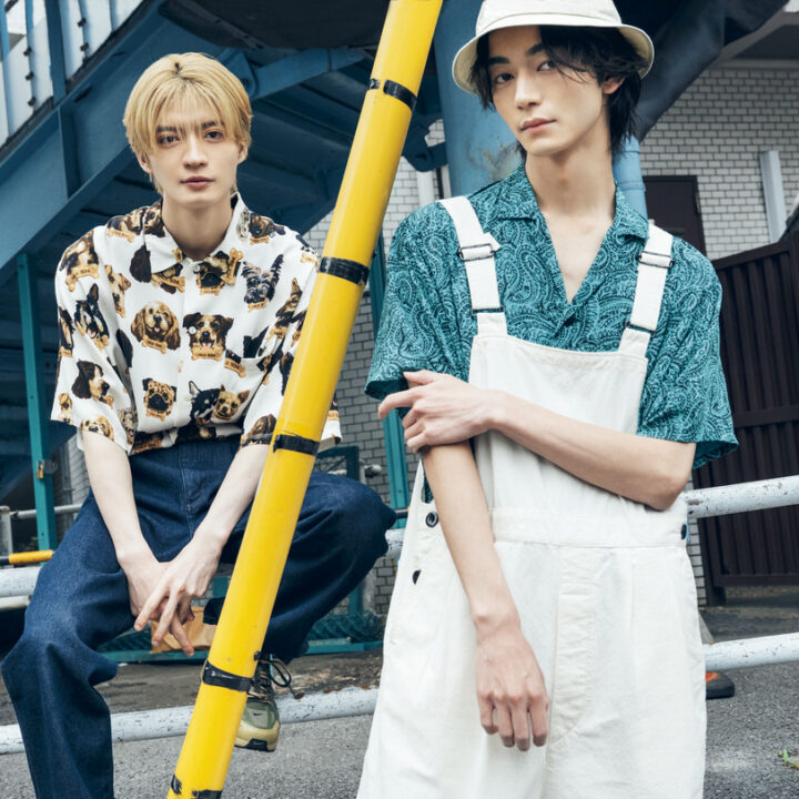 【原因は自分にある。吉澤要人&杢代和人】おしゃれBOYSのトレンドコーデ【柄シャツ】